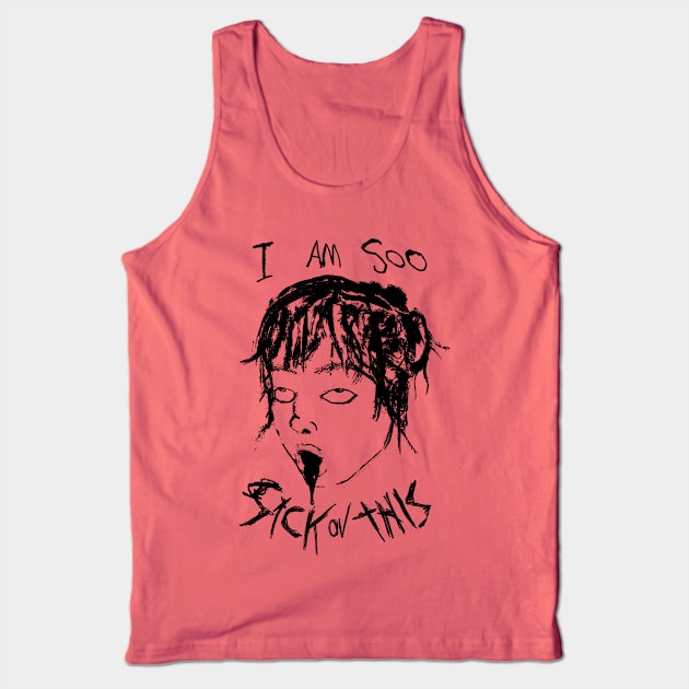 Gloomhead - So Sick ov This Tank Top by deadsilentproductions